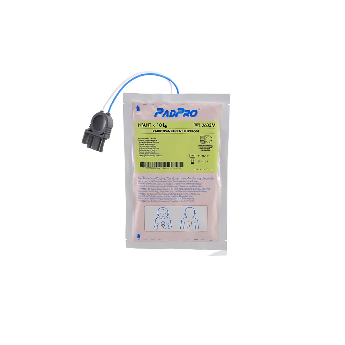 Eletrodo PadPro Infantil < 10kg Conector Medtronic - ConMed