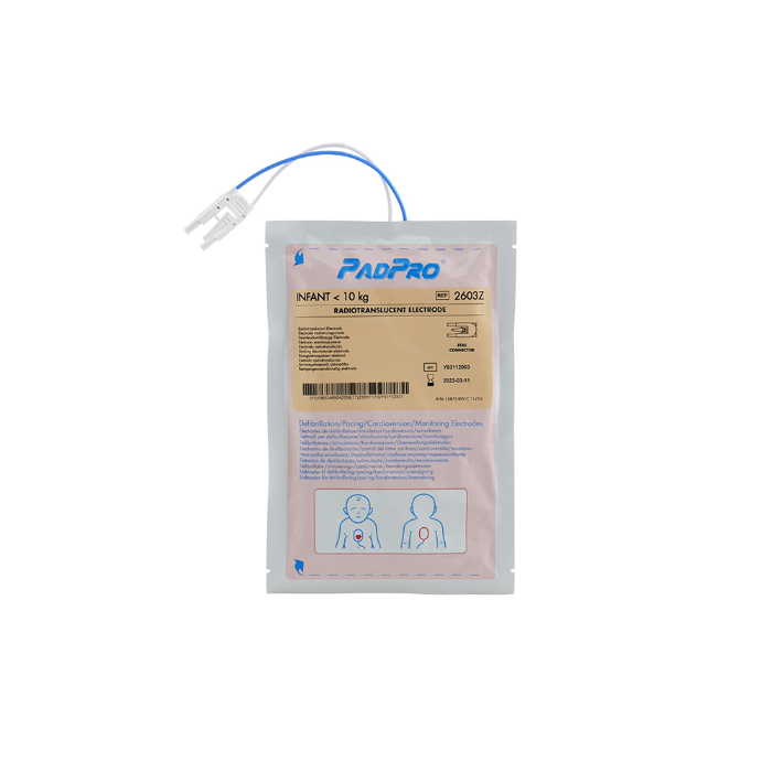 Eletrodo PadPro Infantil < 10kg Conector Zoll - ConMed